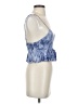 Cotton Candy LA 100% Rayon Blue Sleeveless Top Size S - photo 4