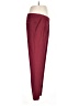 Intermix 100% Silk Solid Burgundy Silk Pants Size S - photo 4