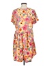 Haptics Floral Pink Casual Dress Size S - photo 2