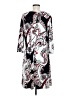 Chico's Paisley White Casual Dress Size Med (1) - photo 2