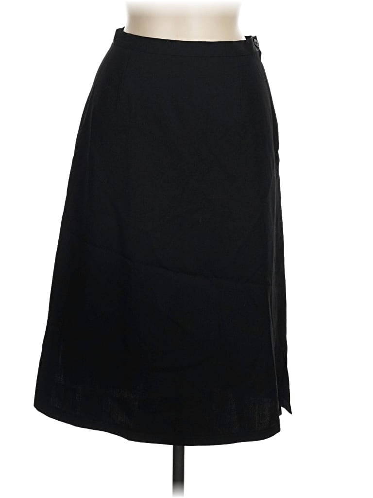 Pre-owned Agnès B. Wool Skirt In Black