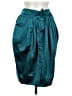MARNI 100% Silk Solid Teal Silk Skirt Size 28 waist - photo 1