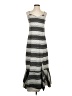 Thakoon Stripes Gray Casual Dress Size 0 - photo 1