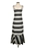 Thakoon Stripes Gray Casual Dress Size 0 - photo 2