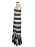 Thakoon Stripes Gray Casual Dress Size 0 - photo 5