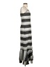 Thakoon Stripes Gray Casual Dress Size 0 - photo 4