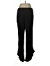 Ecru Solid Black Dress Pants Size 8 - photo 2