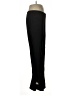 Ecru Solid Black Dress Pants Size 8 - photo 4