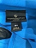 Worthington Blue Sleeveless Button-Down Shirt Size 3X - photo 7