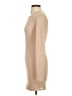 Tresser Solid Tan Casual Dress Size S - photo 5