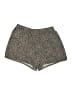 Nordstrom Animal Print Gold Shorts Size S - photo 1
