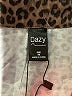 DAZY 100% Polyester Animal Print Brown Long Sleeve Blouse Size XS - photo 7
