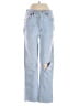 RE/DONE Hearts Blue Jeans Size 26 waist - photo 1