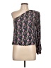 FRAME 100% Viscose Black 3/4 Sleeve Blouse Size L - photo 1