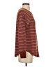 Ann Taylor LOFT Stripes Burgundy Pullover Sweater Size S - photo 4