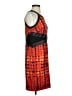 Thalia Sodi Graphic Orange Cocktail Dress Size S - photo 4