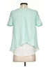 Etam Weekend Teal Short Sleeve Blouse Size EU 36 / US 6 - photo 2