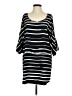 Express 100% Polyester Stripes Black Casual Dress Size S - photo 1