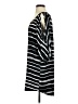 Express 100% Polyester Stripes Black Casual Dress Size S - photo 5