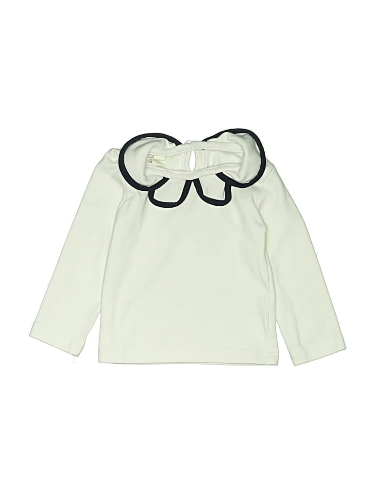 Pre-owned Assorted Brands Kids' Long Sleeve T-shirt In Ivory