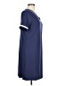 Unbranded 100% Polyester Blue Casual Dress Size L - photo 4