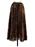 J.Crew 100% Polyester Animal Print Brown Casual Skirt Size 00 - photo 2