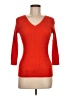 Talbots 100% Cotton Orange Pullover Sweater Size M - photo 1