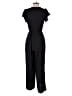MSK Solid Black Jumpsuit Size S - photo 2