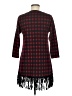 Crazy Train Plaid Red Casual Dress Size M - photo 2