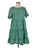 Unbranded Polka Dots Green Casual Dress Size M - photo 1