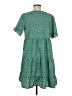 Unbranded Polka Dots Green Casual Dress Size M - photo 2