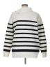 Bibi 100% Polyester Stripes White Pullover Sweater Size XL - photo 2