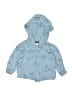 Carter's 100% Cotton Blue Zip Up Hoodie 0-3 MO / 3 MO - photo 1
