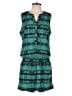 Gibson 100% Polyester Graphic Teal Blue Romper Size M - photo 1