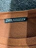 Zara Brown Short Sleeve Top Size S - photo 7