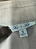 She + Sky 100% Cotton Blue Gray Denim Skirt Size S - photo 4