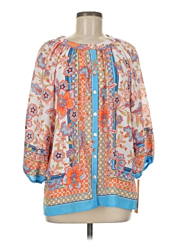 Ruby Rd. 3/4 Sleeve Blouse (view 1)