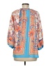 Ruby Rd. 100% Polyester Orange 3/4 Sleeve Blouse Size M (petite) - photo 2