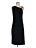 Jennifer Lopez Solid Black Cocktail Dress Size S - photo 1