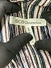 BCBGeneration Stripes Gray Jumpsuit Size S - photo 4