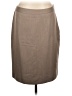 Nine West 100% Polyester Solid Tan Formal Skirt Size 12 - photo 1