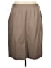 Nine West 100% Polyester Solid Tan Formal Skirt Size 12 - photo 2