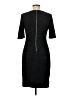 J. Taylor 100% Polyester Tweed Black Cocktail Dress Size 6 - photo 2