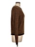Zara Basic Stripes Brown Pullover Sweater Size L - photo 4