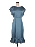 Shein Solid Blue Cocktail Dress Size M - photo 1