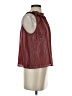 Dolan Burgundy Sleeveless Silk Top Size XS - photo 4
