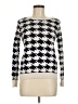 Gap Houndstooth Silver Pullover Sweater Size M - photo 1