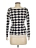 Gap Houndstooth Silver Pullover Sweater Size M - photo 2
