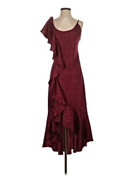 open lace back dress A-Line Sweetheart Off The Shoulder Split Red Prom Dress PSK339 US16 / Burgundy