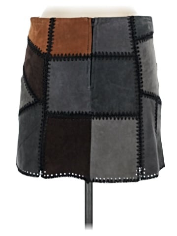 Zara Leather Skirt (view 2)